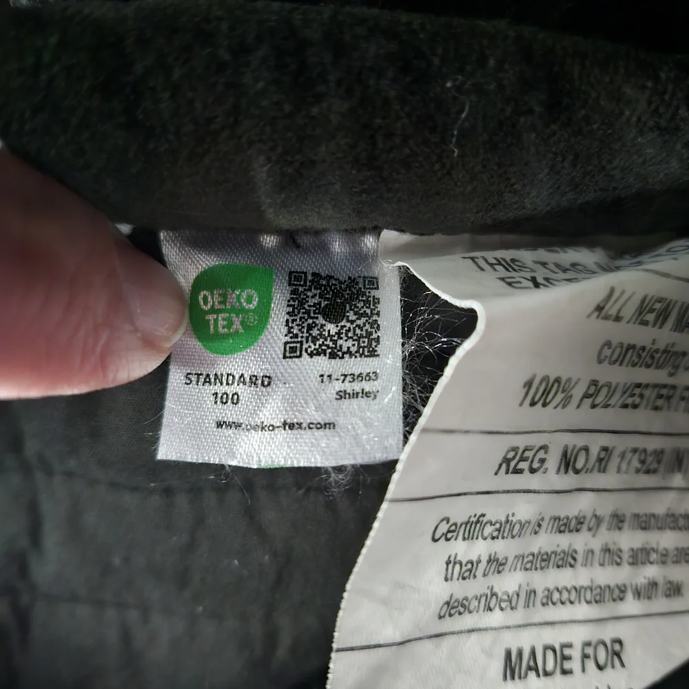 Quince Cotton Velvet Channel Quilt Forest Green King Cal King NWOT